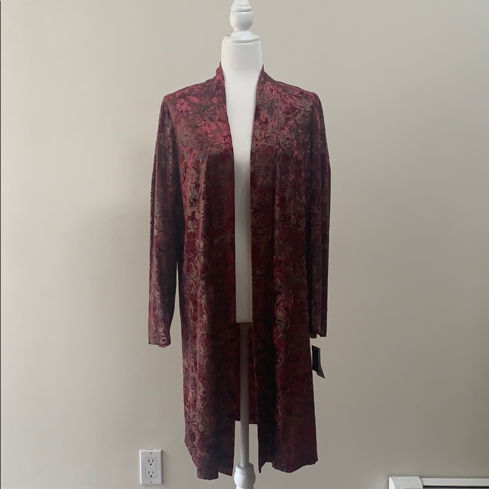 bar III velvet duster